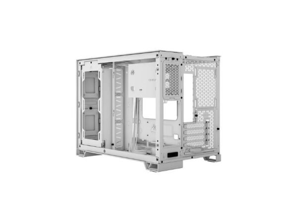 CASE CORSAIR 2500X DUAL-CHAMBER 1USB3.2 2USB-TYPE-C WIN-TEMP GLASS mATX mIATX WHITE