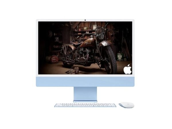 COP. APPLE IMAC AIO M4 16GB 256GB-SSD 24INCH BT WIFI CAM. IOS BLUE