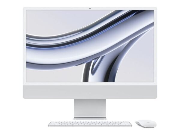 COP. APPLE IMAC AIO M4 16GB 512GB-SSD 24INCH BT WIFI CAM. IOS SILVER