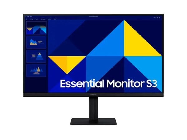 MONITOR SAMSUNG Essential S3 S30GD 24Inch Full-HD 100Hz D-Sub HDMI Black