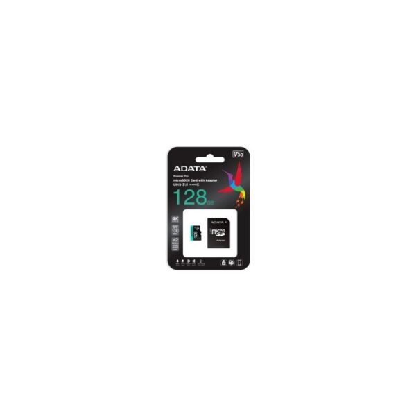 MICRO SD ADATA 128GB PREMIER PRO MICROSDXC/SDHC UHS-I U3 CLASS 10 V30S