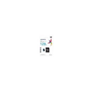 MICRO SDXC ADATA 128GB CON ADAPTADOR/UHS-I CLASS 10/V10/A1 (LECTURA 100MB/S ESCRITURA 25MB/S)