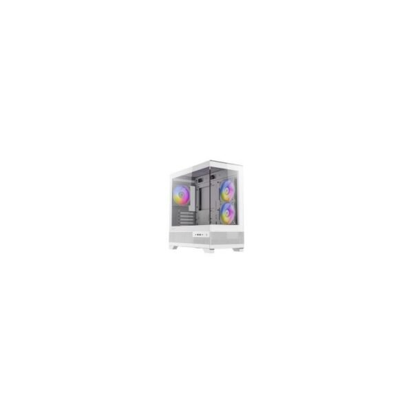 CASE ANTEC/CX500M WHITE ARGB MINI TOWER MICRO-ATX 2X120MM ARGB REVERSE FANS 1X120MM ARGB REAR