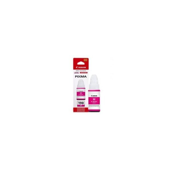 BOTELLA CANON GI190 MAGENTA GI1100/2100/3100 7000 PAG GI190M