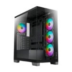 CASE AZZA COVE AZ-570B Gaming Vidrio-Templado 7Slots 4 Ven. 2USB3.0 USB-C RGB Mid Tower Black