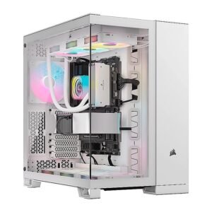 CASE CORSAIR ATX iCUE LINK 6500X RGB 3VEN. SYSTEM-HUB DOS-CAMARAS WHITE