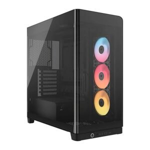 CASE CORSAIR ATX 4500X FRAME RS-R ARGB Panoramic Glass 2USB3.2 HD-Audio Mid-Tower Black