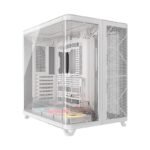 CASE CORSAIR ATX TRIPLE CAMARA ARGB AIR 5400 Tempered Glass 2USB3.2 HD-Audio Mid-Tower White