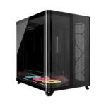 CASE CORSAIR ATX TRIPLE CAMARA AIR 5400 LX-R RGB iCUE LINK Tempered 2USB3.2 HD-Audio Mid-Tower Black