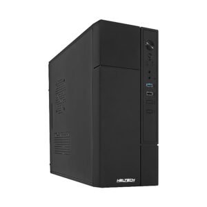 CASE HELTECH SX-9822 con Fuente de Poder Negro M-ATX