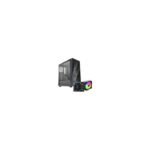 CASE COOLER MASTER/CMP520 MID TOWER BLACK BUNDLE FUENTE 650W BRONZE - AIR COOLER 212 SPECTRUM