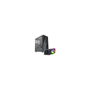 CASE COOLER MASTER/CMP520 MID TOWER BLACK BUNDLE FUENTE 650W BRONZE - AIR COOLER 212 SPECTRUM