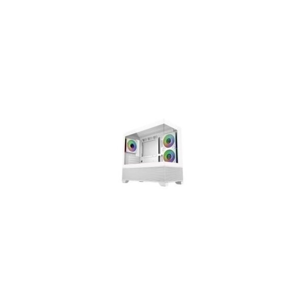 CASE COOLER MASTER/MINI TOWER ELITE 490 WHITE 1X120MM ARGB 2X120MM SIDE MOUNT
