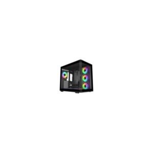 CASE COOLER MASTER/MID TOWER ELITE 600 BLACK 1X120MM ARGB REAR 3X120MM SIDE MOUNT