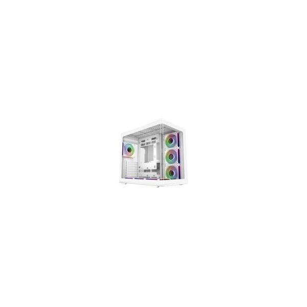 CASE COOLER MASTER/MID TOWER ELITE 600 WHITE 1X120MM ARGB REAR 3X120MM SIDE MOUNT