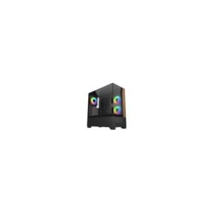 CASE COOLER MASTER/MID TOWER ELITE 690 BLACK WOOD 1X120MM ARGB REAR 2X120MM SIDE MOUNT