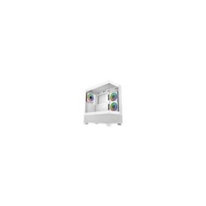 CASE COOLER MASTER/MID TOWER ELITE 690 WHITE WOOD 1X120MM ARGB REAR 2X120MM SIDE MOUNT