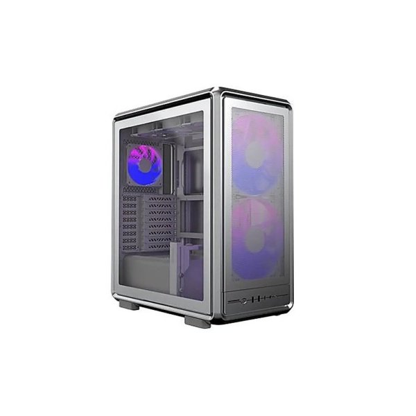 CASE COOLER MASTER/MID TOWER MASTERFRAME 500 MESH SILVER 2X200MM ARG FRONT 1X120MM REAR