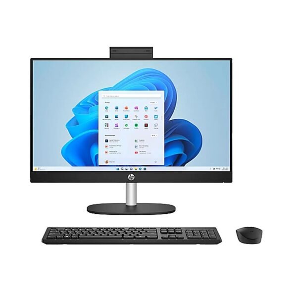 COP. HP AIO 24-cr0253la AMD Ryzen 5 8GB 512GB-M.2 23.8IInch-FHD HDMI USB-C 2USB-A-FreeDos BLACK