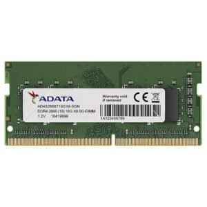 SO-DIMM ADATA 16GB PC-2666 DDR4 SINGLE TRAY SO-DIMM2666X816GBI