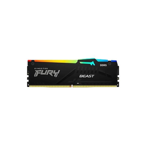DIMM KINGSTON 16GB FURY BEAST BLACK RGB EXPO 1x16GB DDR5-5600MTs CL36 288-pin 16bit