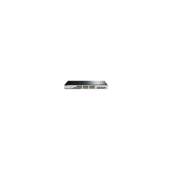 SWITCH D-LINK DGS-1510-28X 24 PTOS. GIGABIT + 4 PTOS SFP+ L2+ VLAN CAP.128GBPS 19