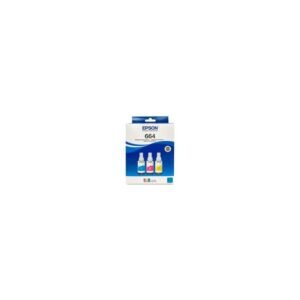 CONSUMIBLE/EPSON T664 PACK 3 CYAN/MAGENTA/AMARILLO L200/L350/L355 T664520-3P