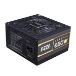FUENTE DE PODER AZZA PSAZ-650W 650W 80 PLUS BRONZE NEGRO