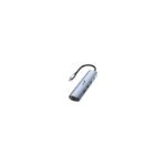 HUB GENIUS UH545 USB C A 5 PUERTOS 3 USB A 1 USB C 1 RJ45 GE WIN 10 11 MAC
