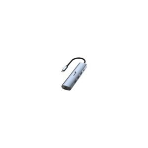 HUB GENIUS UH545 USB C A 5 PUERTOS 3 USB A 1 USB C 1 RJ45 GE WIN 10 11 MAC