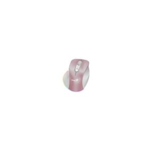 MOUSE GENIUS WIRELLES MINI ERGO 9000S PRO PINK RECARGABLE DUAL BT Y 2 4GHZ RGB DPI 800 A 2400