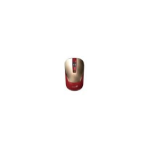 MOUSE GENIUS/NX-7125 WIRELESS GOLD Y RED /AI COPILOT /4 BOTONES /1200 DPI /RF 2.4GHZ /PILA AA /WIN