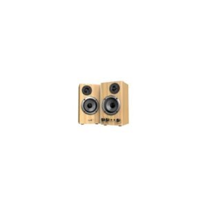 PARLANTE GENIUS/SP-HF520BT 2.0 COLOR MADERA /BT 5.3 /RMS 20W /SONIDO ENVOLVENTE 3D /FUENTE 120-24