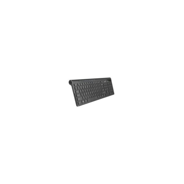 TECLADO WIRELESS GENIUS SLIM STAR 7230 NEGRO / RF 2.4GHZ / TECLAS MULTIMEDIA 9 / WIN Y MAC