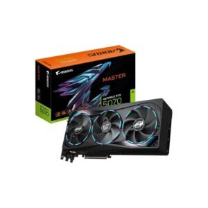 TARJETA DE VIDEO GIGABYTE/AORUS GEFORCE RTX5070 MASTER 12G GDDR7 PCIE 5.0 2715MHZ 28GBPS 750W