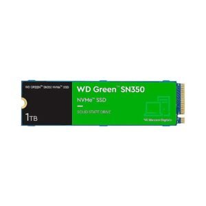 SSD WESTERN DIGITAL SN350 NVME 1TB GEN3X4 PCIE M.2 2280 1850MBS GREEN