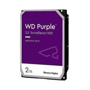 DISCO DURO WESTERN DIGITAL INTERNO 2TB 5400RPM 3.5INC.24-7 256MB CACHE 3Y PURPLE