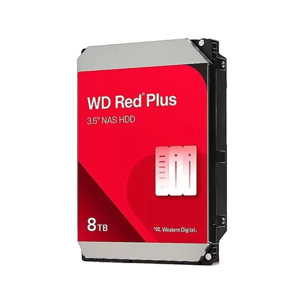 DISCO DURO WESTERN DIGITAL -NAS-8TB-5640RPM-3.5INC.-RED PLUS- 256MB CACHE