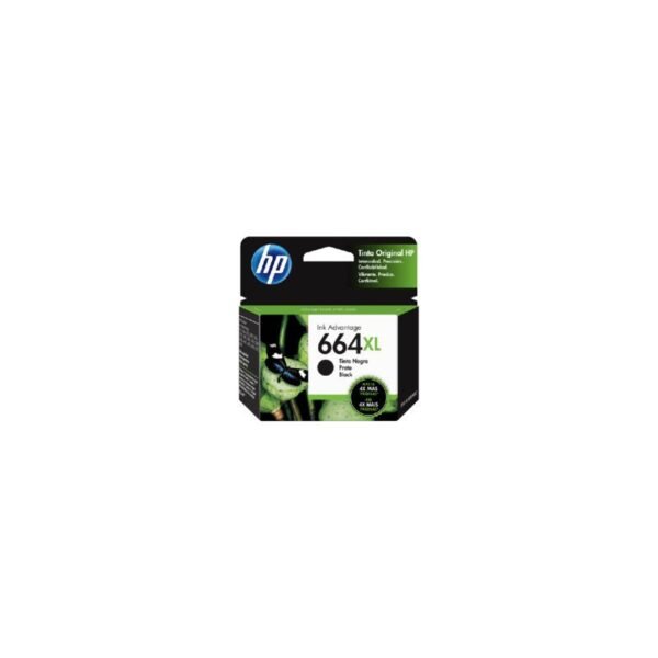 TINTA HPINC 664XL NEGRO 1115/2135/3635/3775 480 PAG F6V31AL