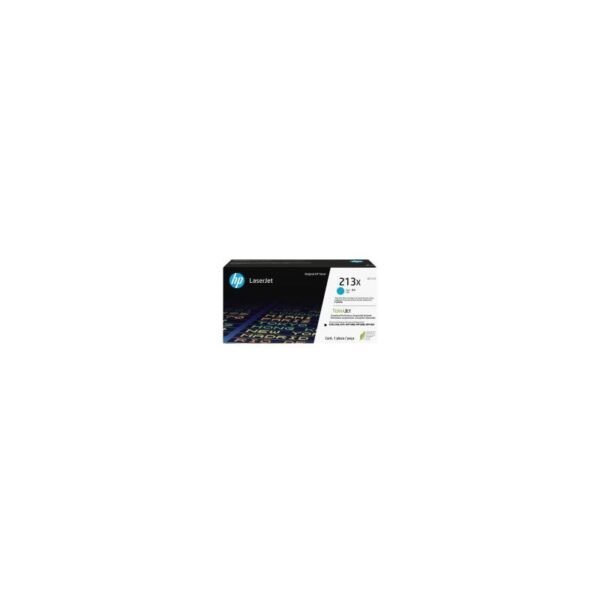 CONSUMIBLE HPINC//TONER 213X CYAN ALTO RENDIMIENTO LASERJET 5700/5800/6700/6800 6000 PAG W2131X