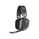 HEADSET AUDIFONOS CORSAIR HS80 WIRELESS PREMIUM GAMING HEADSET WITH SPATIAL AUDIO CARBON