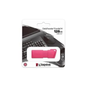 FLASHMEMORY KINGSTON/DATATRAVELER EXODIA M 128GB USB3.2 PINK