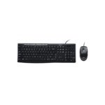 COMBO LOGITECH/TECLADO Y MOUSE MK200/USB/ALTURA AJUSTABLE/NUM-PAD/TECLAS CONCAVAS