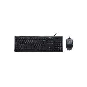 COMBO LOGITECH/TECLADO Y MOUSE MK200/USB/ALTURA AJUSTABLE/NUM-PAD/TECLAS CONCAVAS