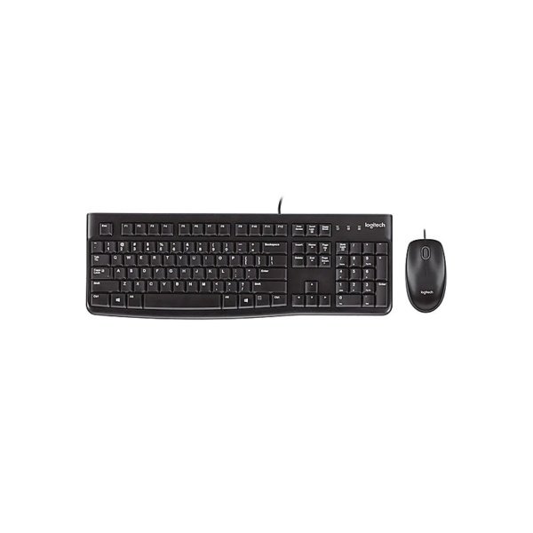 COMBO LOGITECH/TECLADO Y MOUSE MK120 DESKTOP/USB/TECLAS CONCAVAS