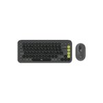 COMBO LOGITECH/TECLADO Y MOUSE POP ICON/WIRELESS/EASY-SWITCH/HASTA 3 DISPOSITIVOS