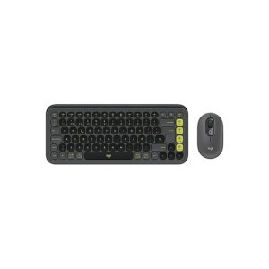COMBO LOGITECH/TECLADO Y MOUSE POP ICON/WIRELESS/EASY-SWITCH/HASTA 3 DISPOSITIVOS