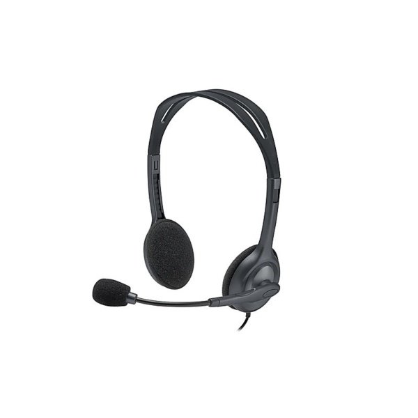HEADSETS/LOGITECH H111 STEREO/AUX/MIC. UNIDIRECCIONAL/32 OHMIOS/20HZ
