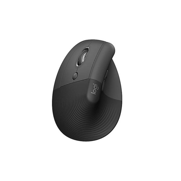 MOUSE LOGITECH/LIFT LEFT VERTICAL ERGONOMIC/WIRELESS/6 BOTONES/ GRAPHITE/