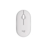 MOUSE LOGITECH/PEBBLE MOUSE 2 M350S/BLUETOOTH/3 BOTONES/SILENT TOUCH/MAX. 3 DISPOTVS/OFF WHITE